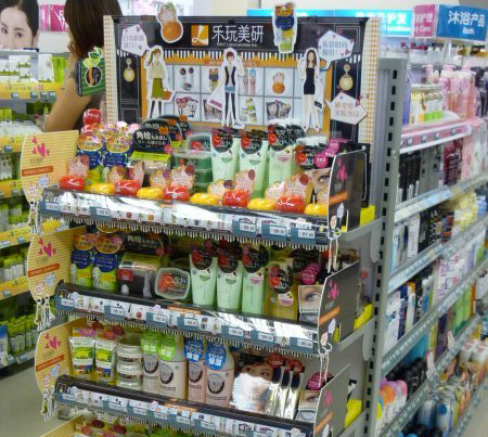 產(chǎn)品展示端架